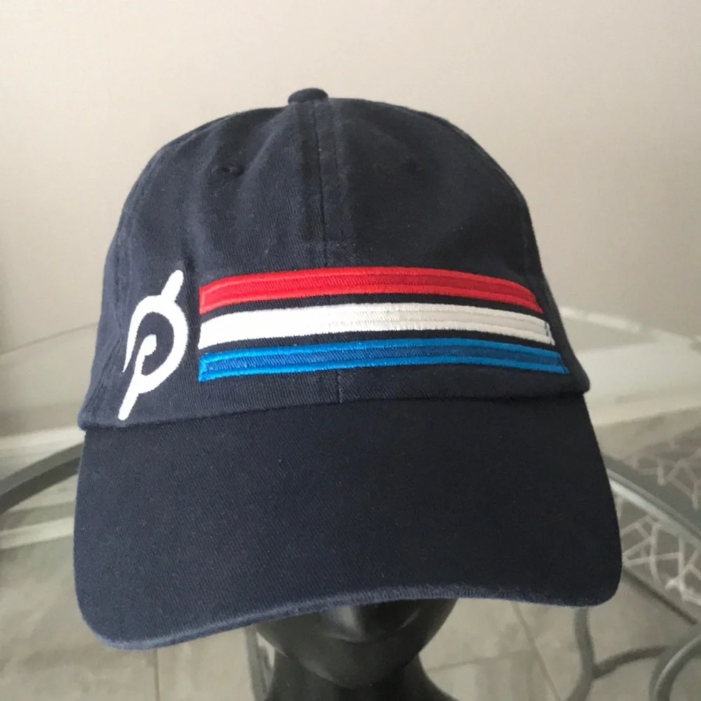 PELOTÓN Men Navy Blue Front Embroidered Hat
